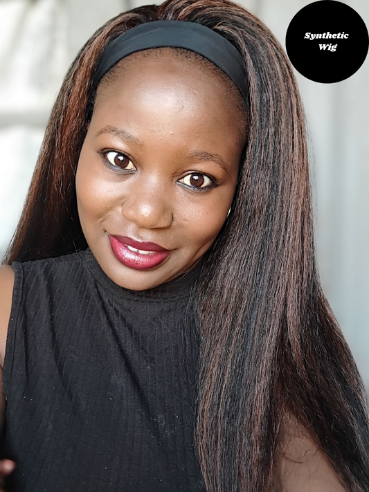 Color #1/30 Synthetic Headban Wig