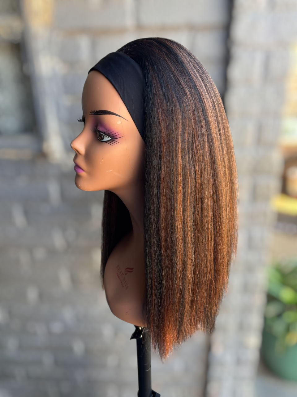 Color #1/30 Synthetic Headban Wig