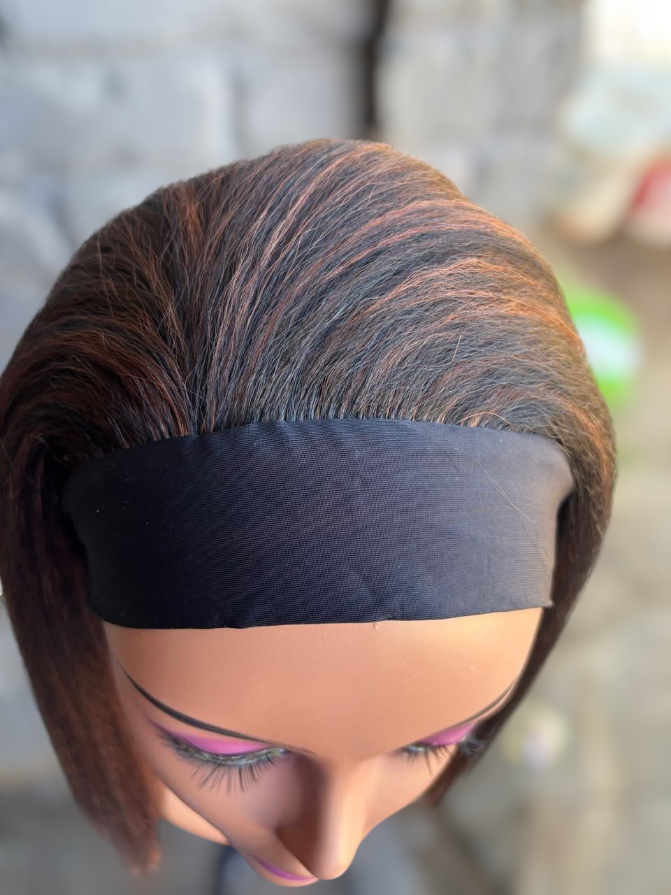 Color #1/30 Synthetic Headban Wig